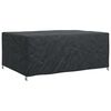 vidaXL Funda para muebles Liso Negro 270 x 180 x 90 cm 600D