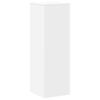 vidaXL Soportes para plantas madera de ingenier&iacute;a blanco 33x33x100 cm