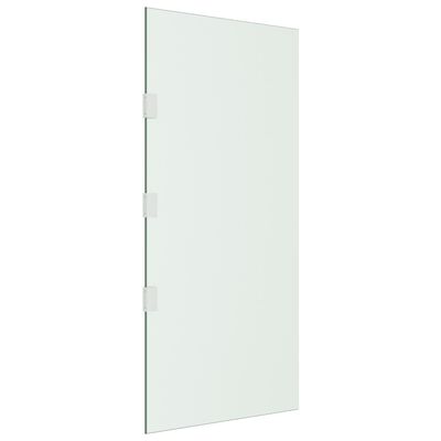 vidaXL Panel lateral puerta de carpa 2 piezas vidrio templado