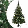 vidaXL &Aacute;rbol de Navidad artificial con bolas 210 cm 300 LED