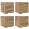 vidaXL Mueble para TV montado en la pared Roble artisan