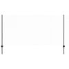 vidaXL Valla hexagonal con poste 25 x 1,2 m Acero recubierto de PVC