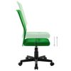 vidaXL Silla de oficina de tela de malla verde 44x52x100 cm