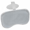Bestway Almohada de ba&ntilde;o de spa 2 uds. Acero y PVC Gris
