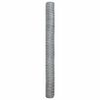 vidaXL Cerca Hexagonal Plateado 1.6 x 50 m Acero galvanizado
