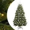 vidaXL &Aacute;rbol de Navidad artificial con ramas articuladas Verde 180 cm