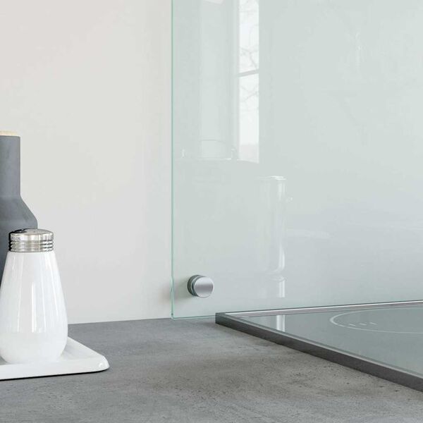 vidaXL Protector contra salpicaduras cocina vidrio templado 70x40 cm