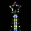 vidaXL &Aacute;rbol de Navidad LED 525 LEDs de colores 302 cm
