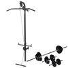 vidaXL M&aacute;quina musculaci&oacute;n Power Tower con pesas y mancuernas 30,5 kg