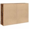 vidaXL Aparador 2 pcs Madera vieja 60 x 31 x 84 cm