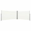 vidaXL Toldo lateral retr&aacute;ctil color crema 160x600 cm