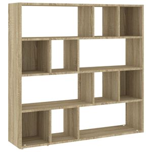 vidaXL Estanter&iacute;a/divisor de espacios roble Sonoma 105x24x102 cm