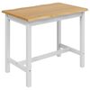VidaXL Mesa Alta de Bar EKAI Blanco 112 x 70 x 91 cm