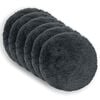 vidaXL Coj&iacute;n con almohada HEERLEN 2 uds. Gris antracita Fleece PV