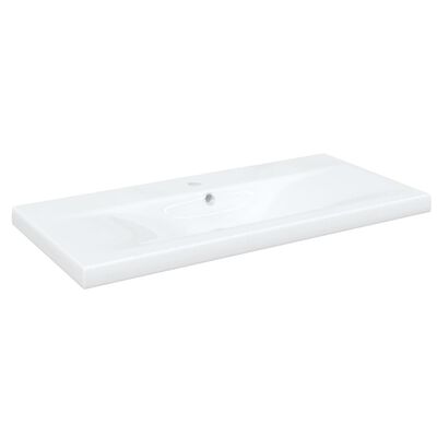 vidaXL Conjunto de muebles de baño 3 piezas blanco