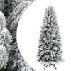 vidaXL &Aacute;rbol de Navidad artificial con nieve PVC y PE 240 cm