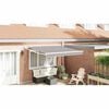 vidaXL Toldo Retr&aacute;ctil Gris Claro 350 x 250 cm Poli&eacute;ster y Aluminio