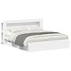 vidaXL Estructura de cama con almacenamiento Blanco 180 x 200 cm