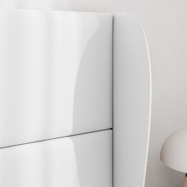 vidaXL Oreja de cabecero 80 x 23 x 6 cm PVC