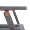 vidaXL Juego de comedor de jard&iacute;n 7 pzas madera maciza de acacia gris