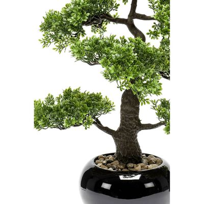 Emerald Mini bonsai artificial Ficus verde 47 cm 420006