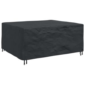 vidaXL Funda para muebles Liso Negro 200 x 160 x 70 cm 210D