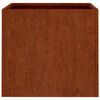 vidaXL Jardineras 2 unidades acero corten 42x40x39 cm