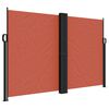 vidaXL Toldo lateral retráctil terracota 160x1200 cm