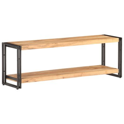 vidaXL Mueble para TV madera maciza de acacia 120x30x40 cm