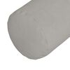 vidaXL Cojines Bolster 2 pcs Gris Claro Ø 15 x 40 cm