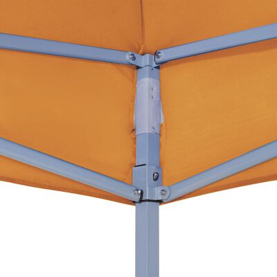 vidaXL Techo de carpa para celebraciones naranja 6x3 m 270 g/m²