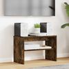 vidaXL Mueble de TV Roble ahumado 60 x 30 x 40 cm Madera de ingenier&iacute;a