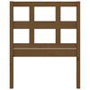 vidaXL Cabecero de cama madera maciza pino marrón miel 80,5x4x100 cm
