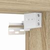 vidaXL Armario de pared para ba&ntilde;o TULUM Roble Sonoma 37 x 24,5 x 86 cm