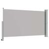 vidaXL Toldo lateral retr&aacute;ctil para patio 140x300 cm gris