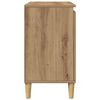 vidaXL Mueble de lavabo madera de ingeniería roble artisan 58x33x60 cm