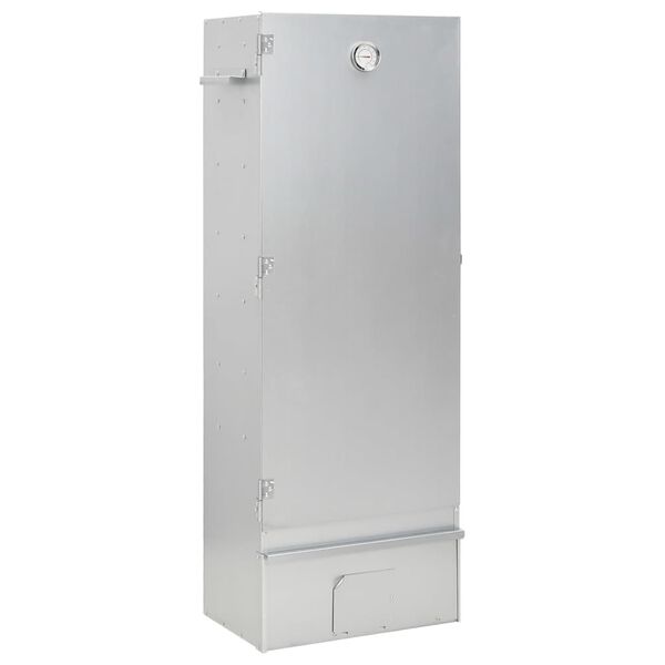 vidaXL Horno ahumador de BBQ con generador humo fr&iacute;o acero galvanizado