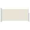 vidaXL Toldo lateral retr&aacute;ctil 140x300 cm crema
