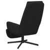 vidaXL Sill&oacute;n de relax con reposapi&eacute;s terciopelo negro