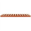 vidaXL Cama sin colch&oacute;n madera maciza de pino marr&oacute;n cera 140x200 cm