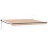 vidaXL Toldo Retráctil Multicolor 450 x 300 cm Poliéster y Aluminio