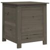 vidaXL Ba&uacute;l para cojines madera de abeto gris antracita 50x50x56 cm