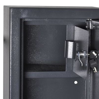 vidaXL Caja de seguridad con caja de munición para 3 armas