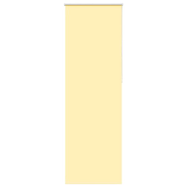 vidaXL Estor Enrollable Opaco Amarillo 75x230 cm Tela Ancho 70,7 cm
