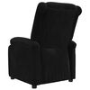 vidaXL Sillón reclinable de terciopelo negro