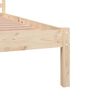 vidaXL Estructura de cama sin colchón madera maciza pino 140x190 cm