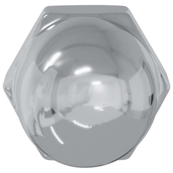 vidaXL Tuerca 12 pcs Plateado M6 x 10 mm Hierro