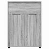 vidaXL Gabinete de Ba&ntilde;o con caj&oacute;n Gris Sonoma 72,5 x 36,5 x 100 cm