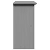 vidaXL Armario de pared para baño BODO gris 44x30x60 cm