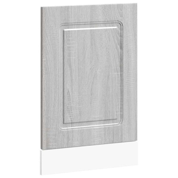 vidaXL Panel para lavavajillas&nbsp;Kalmar&nbsp;gris sonoma 45x1,5x67 cm